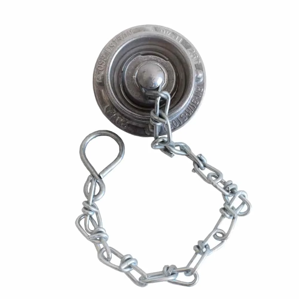 "Raccord Storz D avec Chaîne - Bouchon Obturateur Pompier image"