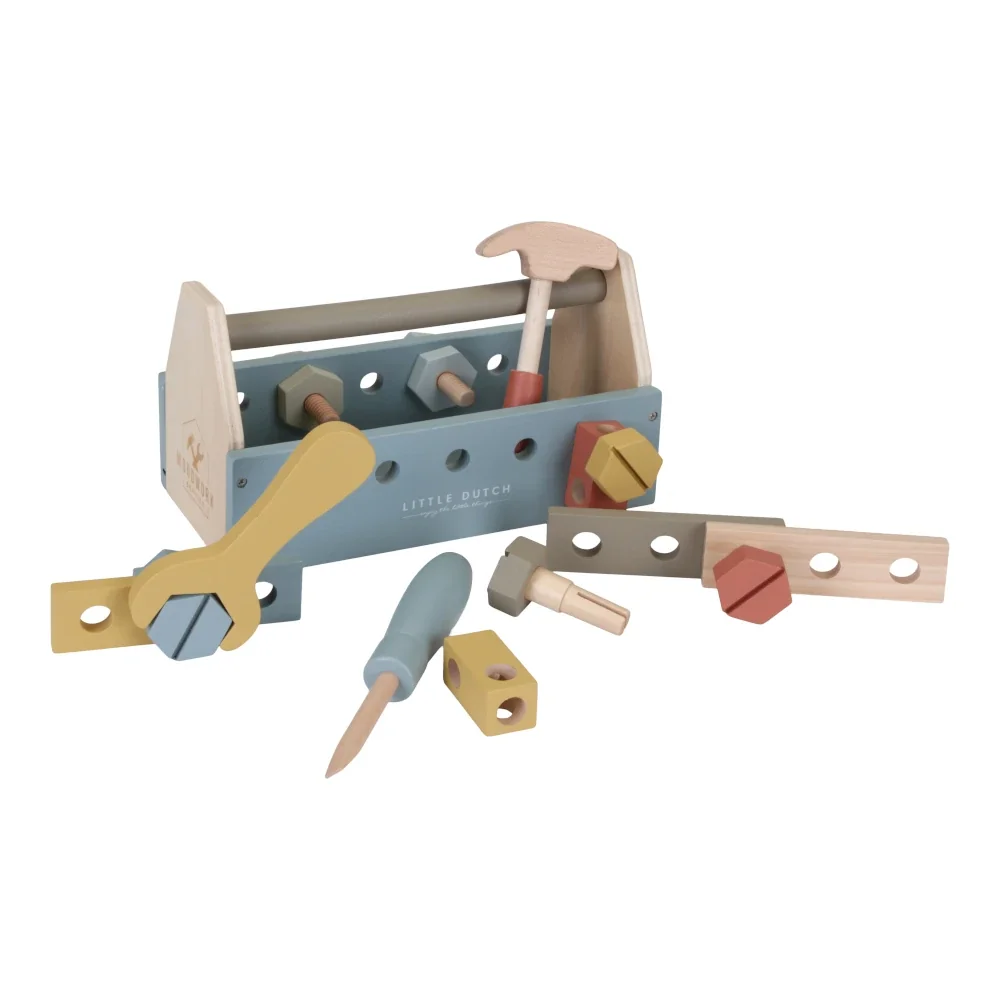 "Little Dutch Jouet en bois Boîte à outils pour enfants image"
