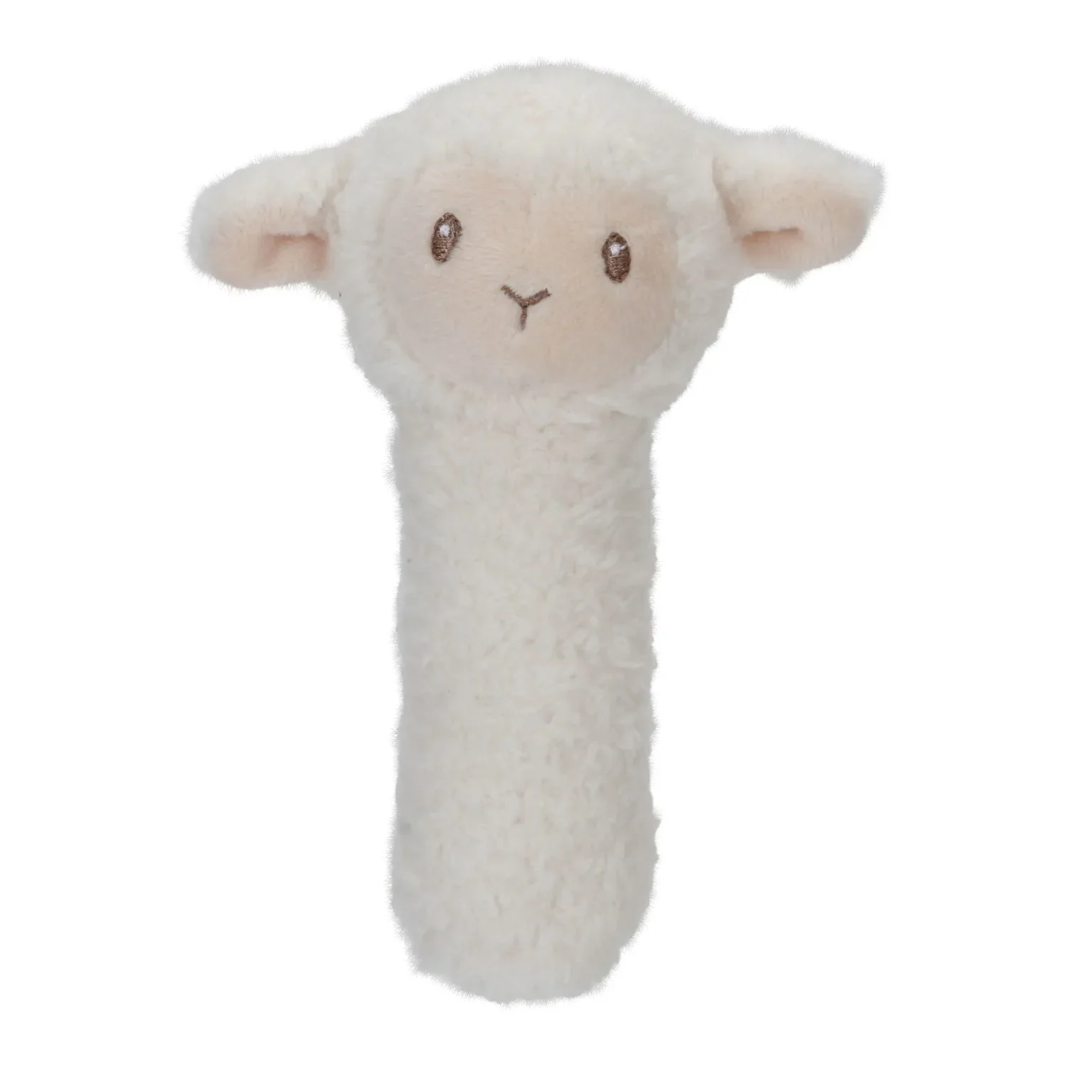 Little Dutch Little Farm Hochet mouton - hochet en tissu pour bébé dès la naissance