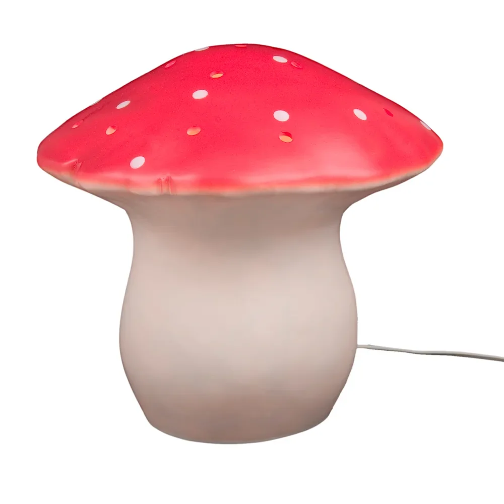 "Egmont Toys Lampe champignon grande rouge image"