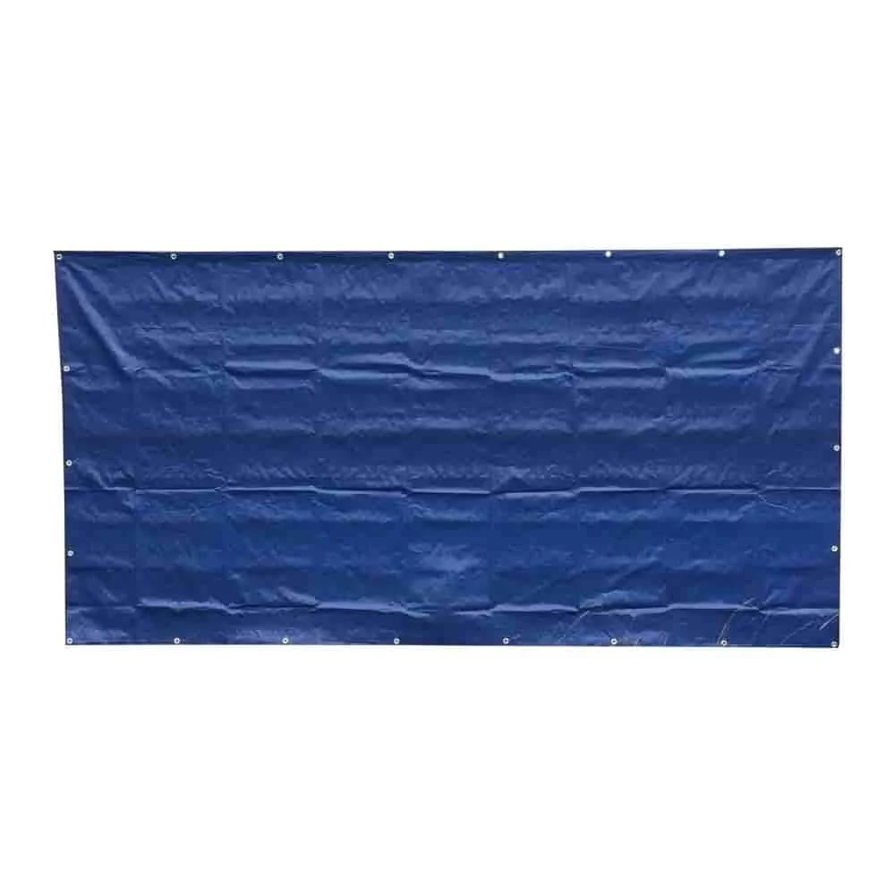 "Bâche de Chantier 160g/m² Brise Vue Bleu 1.76x3.41m – Protection Optimale image"