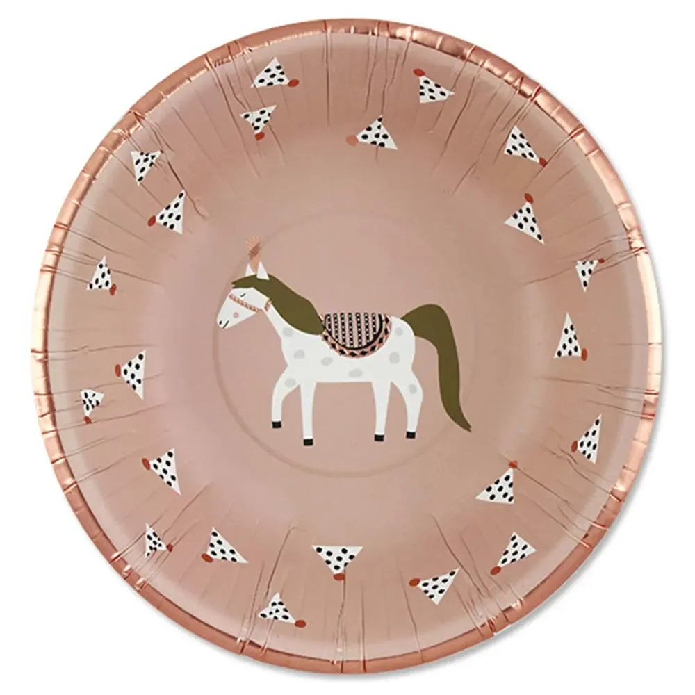"Ava & Yves Set de bols en carton Cheval de cirque image"
