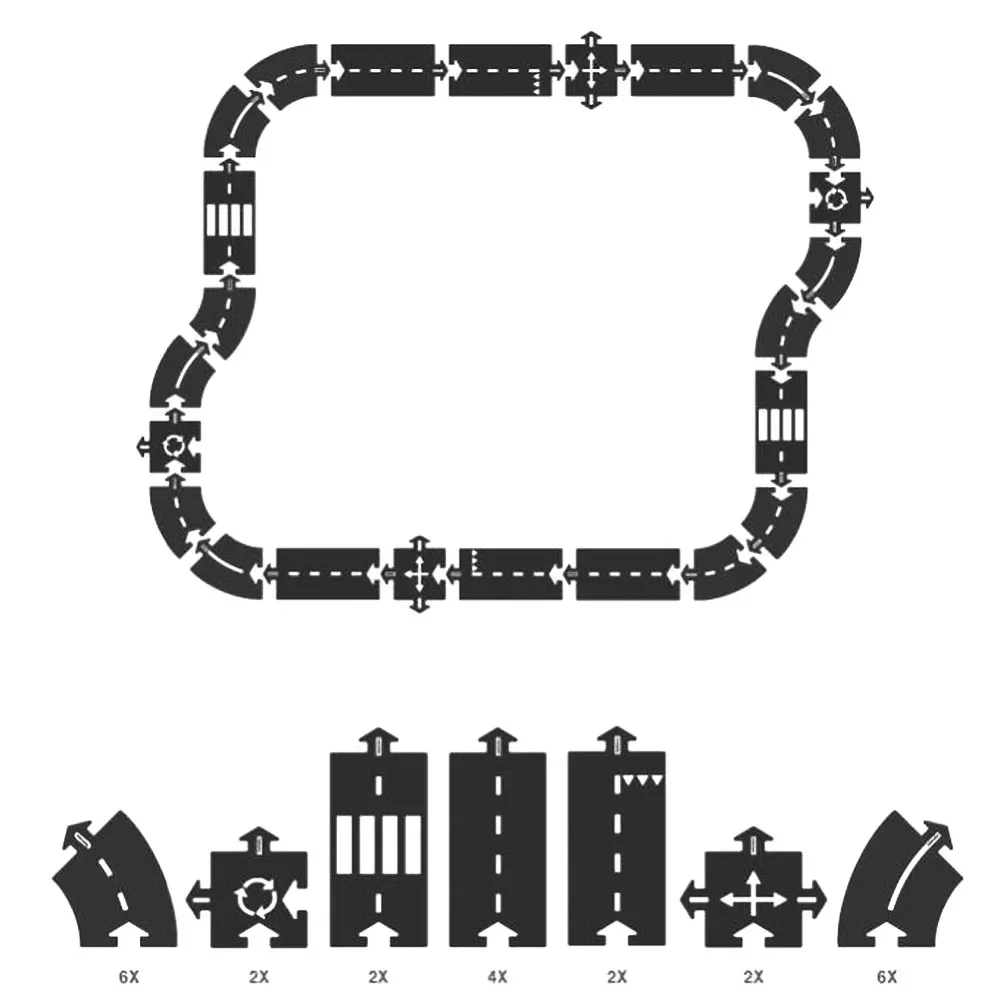 "Way to Play Kit route de jeu autoroute image"