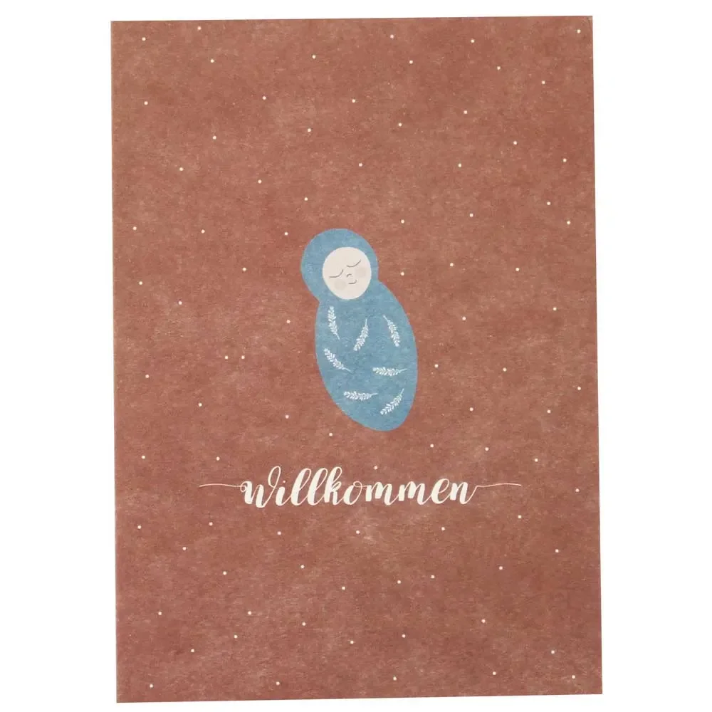Carte postale Ava & Yves bienvenue