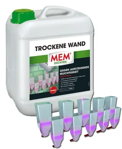 "Wall dryer 5 L against rising damp in masonry image"