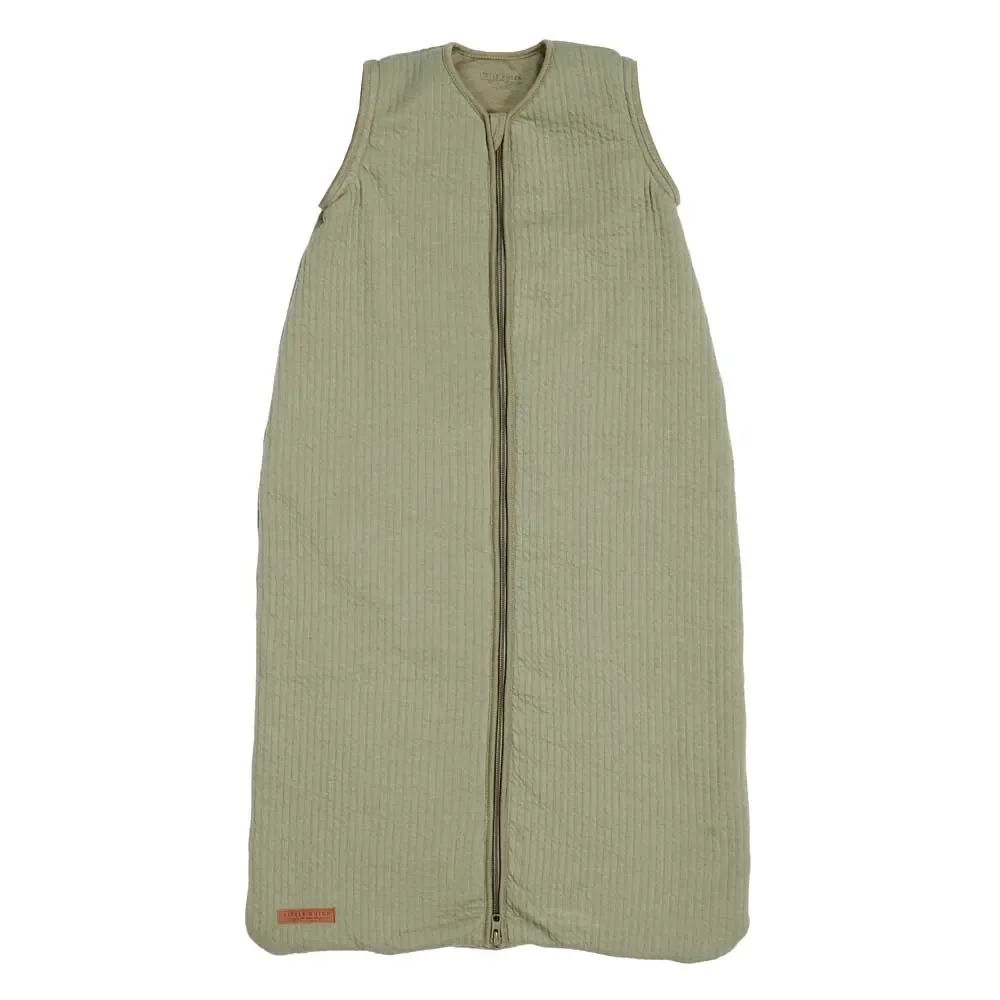 "Little Dutch Sac de couchage d'été uni olive "Pure Olive, Taille: 90 cm image"
