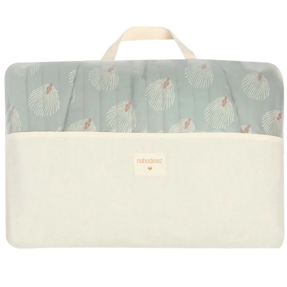 "Housse pour transat, housse de rechange - Nobodinoz, Gatsby vert antique image"