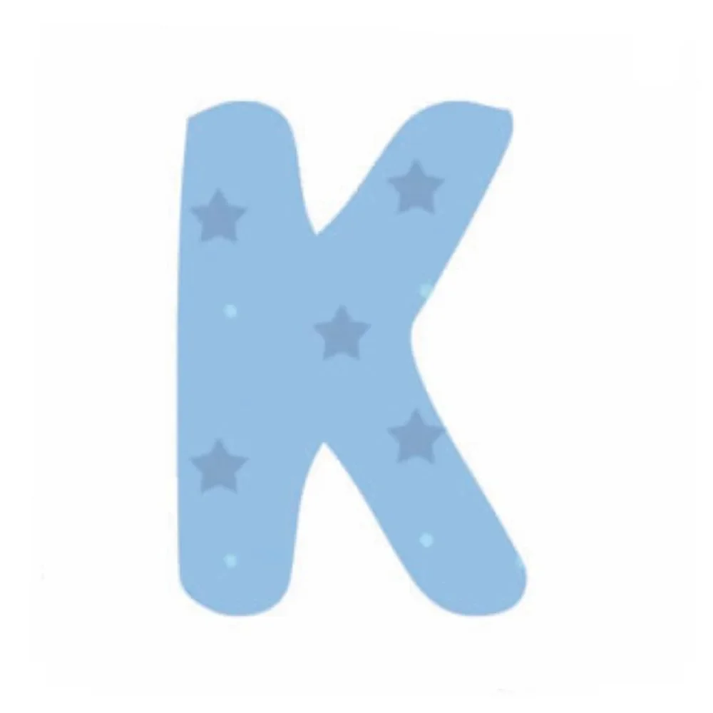 "Lilipinso Sticker bleu lettre k image"