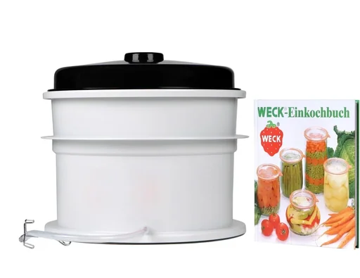 "Juice extractor combo set WSG 20 K - all-plastic including preserving book image"
