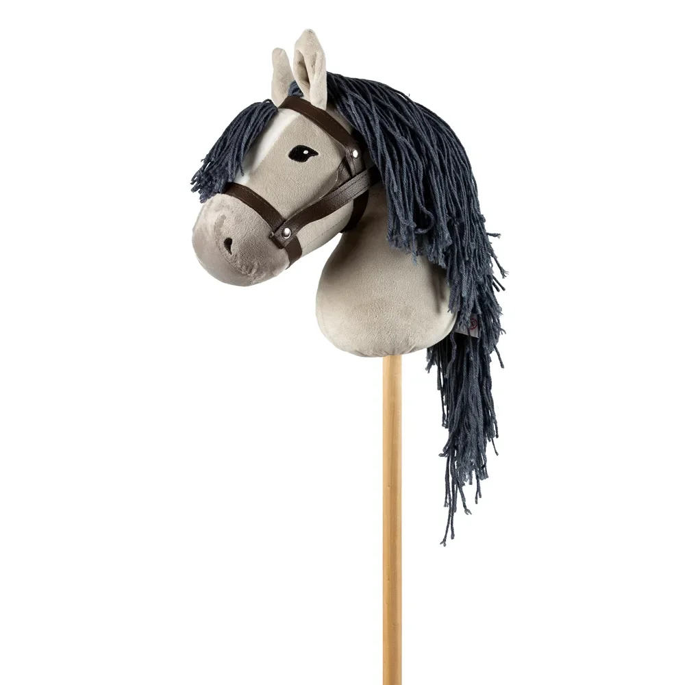 "by Astrup Hobby Horse Cheval de bois gris image"