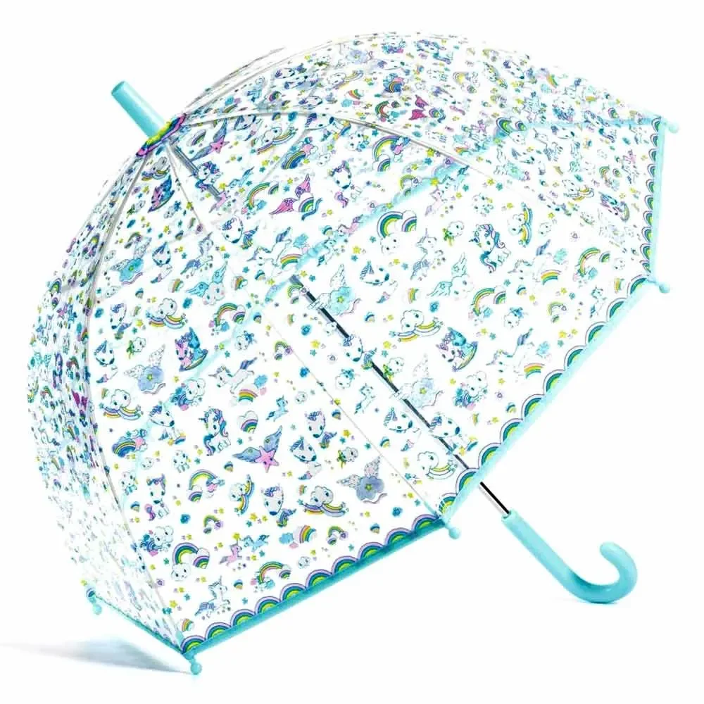 "Djeco Parapluie enfant Licorne bleu image"
