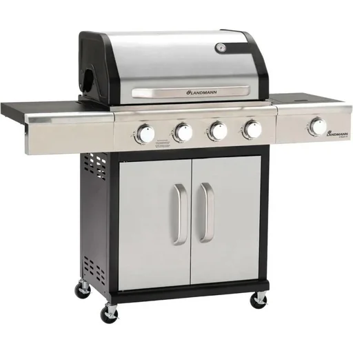 "Triton 4.1 silver gas barbecue - Gas grill - BBQ - suitable for 12 people image"