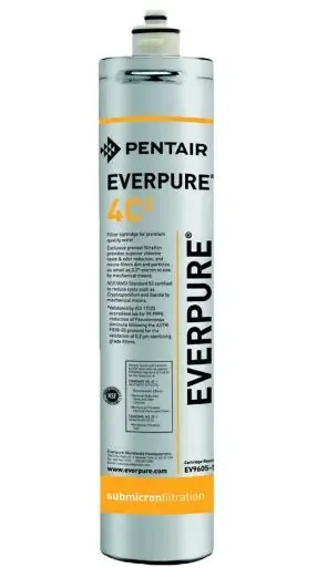 "Filtre a eau, cartouche filtrante - Everpure 4DC pour eau et boissons fraîches de qualité supérieure image"