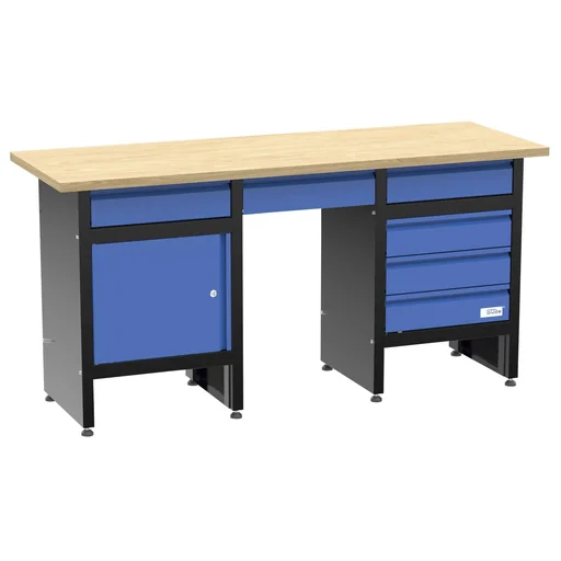 "Établi GW 6/1 XL avec 6 tiroirs et 1 porte image"