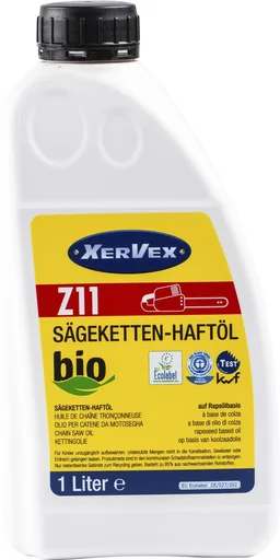 "Huile adhésive bio pour chaîne de tronçonneuse, 1000 ml image"