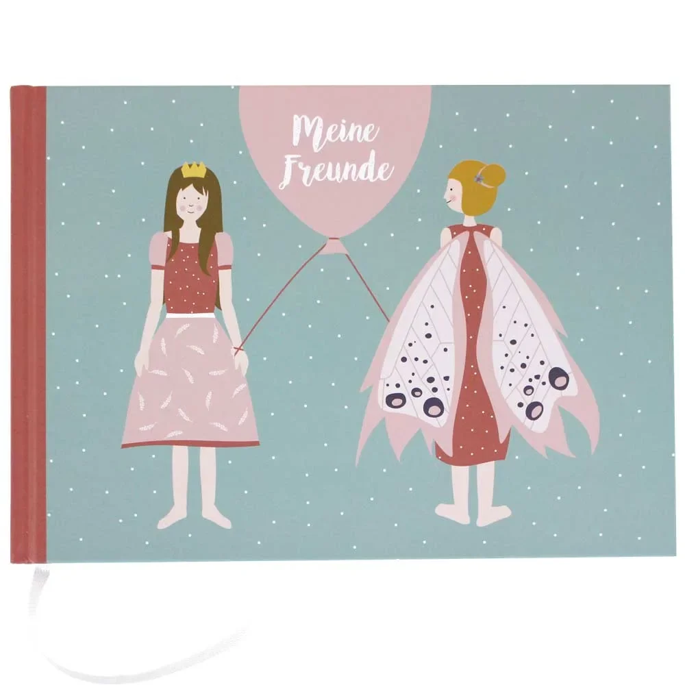 "Ava & Yves Jardin d'enfants Livre d'amis Princesse image"