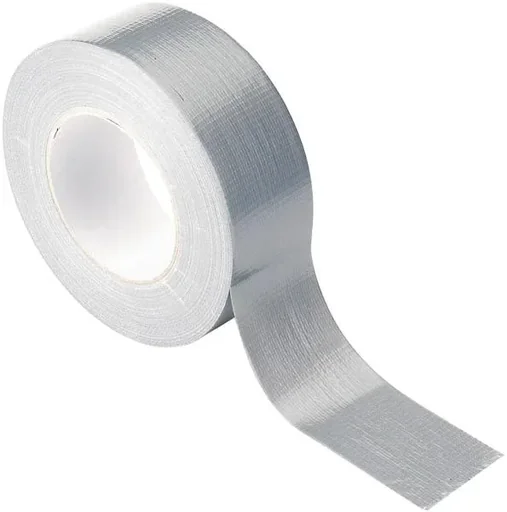 "Ruban adhésif en tissu revêtu de PE en caoutchouc naturel, largeur 48 mm, longueur 50 m image"