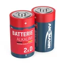 Pile alcaline Mono D - 2 pièces