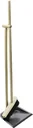 Ensemble balai-pelle debout "Faule Grete", hauteur totale 107 cm - 970 g