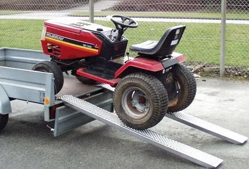 "Aluminum loading ramps, straight, 2 pieces image"