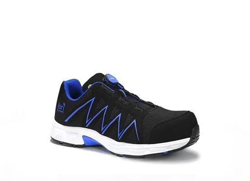 "jo_SPEEDY BOA® black-blue Low ESD S1P safety shoe size 44 image"