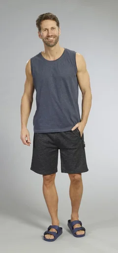 "Sweatpants, color black/melange, size L image"
