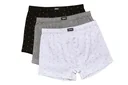 Retro shorts in a pack of 3, printed, size 2XL
