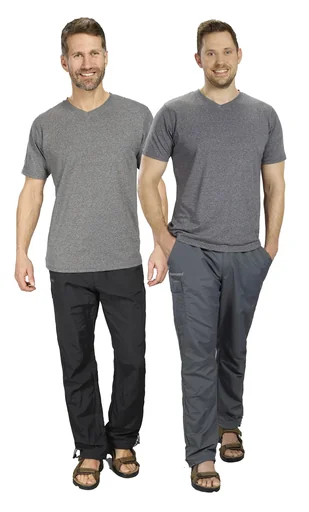 "Functional trousers, color anthracite, size 2XL image"