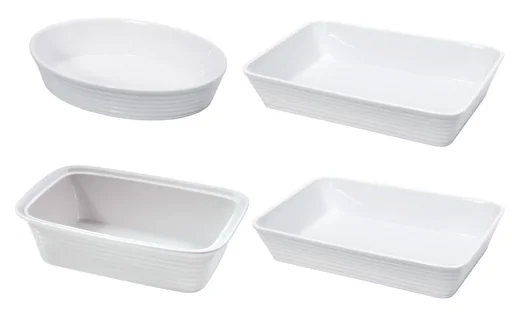 "Oval casserole dish, Burgundy, 2 liters, 30 x 20 x 6 cm image"