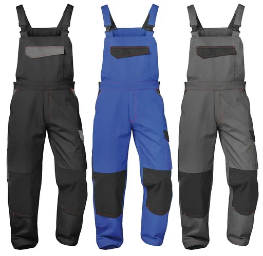 "Dungarees for work and leisure, color gray, size 48 image"