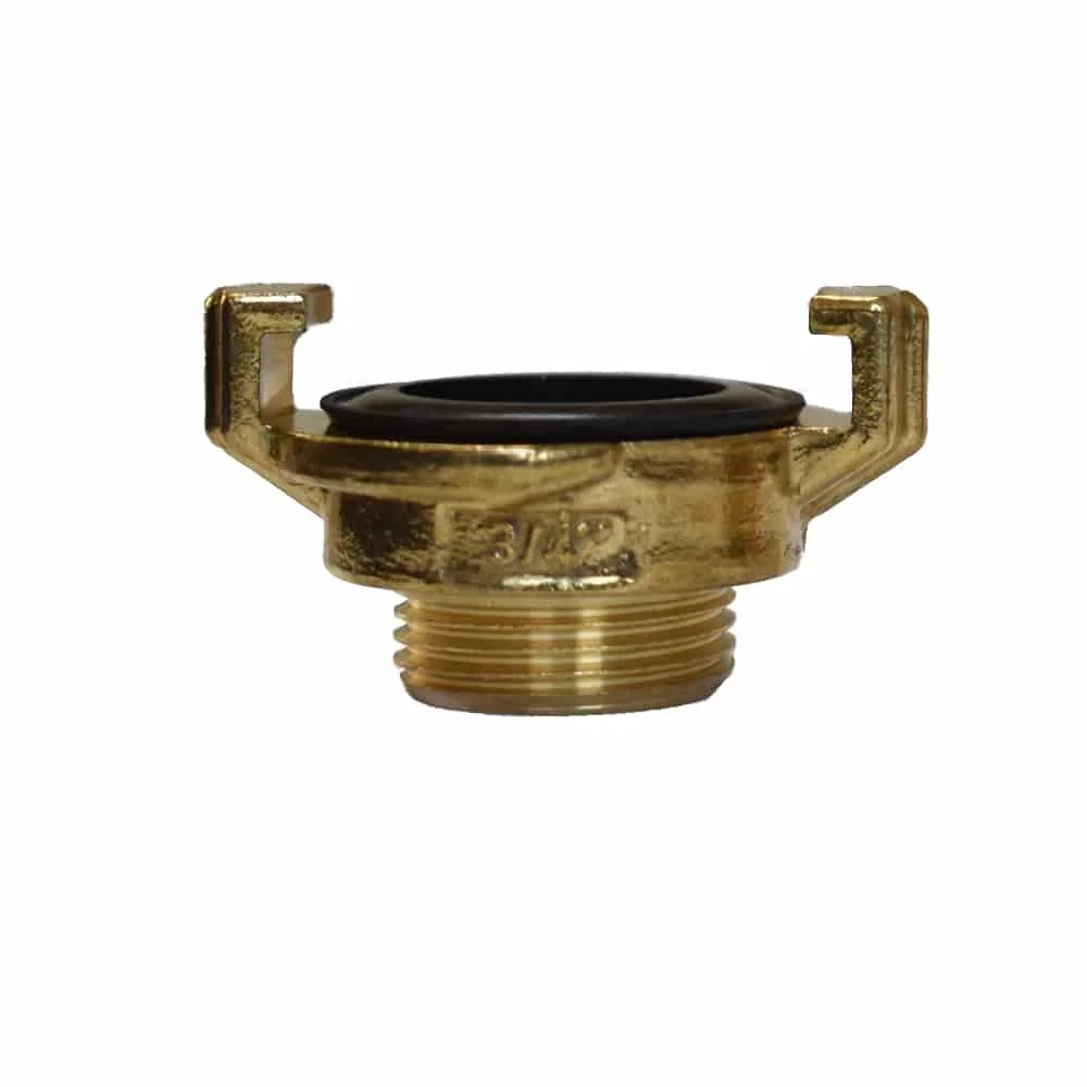 "Raccord laiton 3/4, raccord fileté extérieur, adaptateur laiton, filetage 3/4 image"