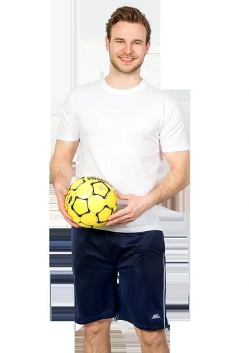 "Leisure shorts with 2 side pockets, color navy, size M image"