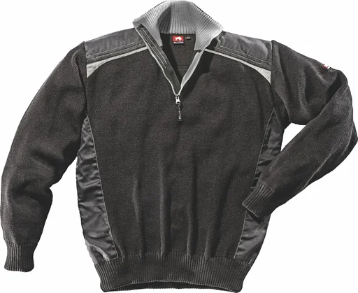 "Ultra knitted sweater black-grey, size XL image"