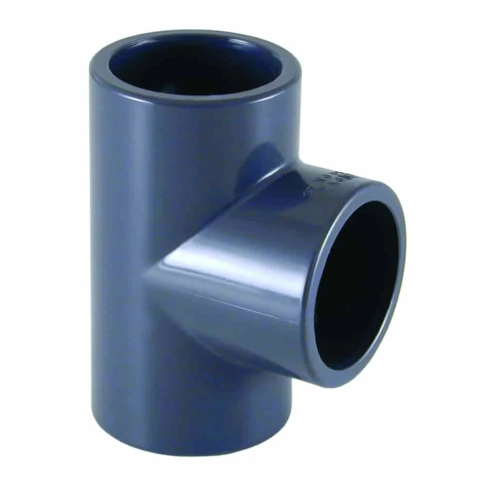 "Té PVC-U 40 mm PN16 : Raccord Robuste pour Installations de Plomberie image"