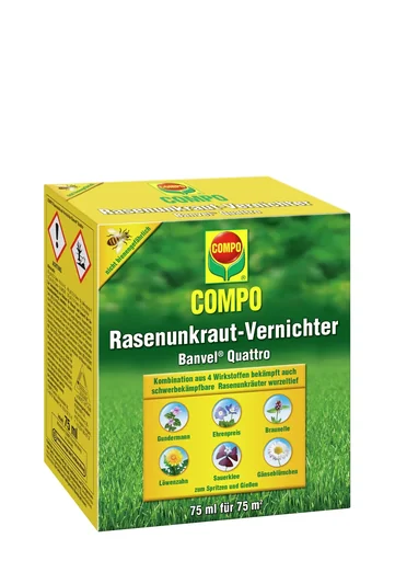 "Lawn weed killer Banvel Quattro - 400 ml image"