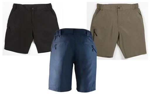 "Trekking shorts, color black, size M image"