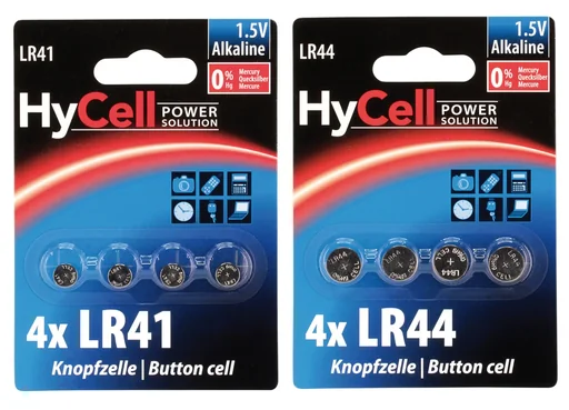 "Alkaline button cells LR41 / V3GA / 192 - 4 pieces image"