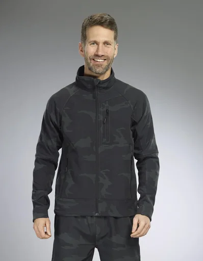 "Softshell jacket, camouflage, size M image"