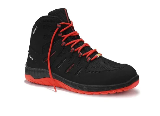 "MADDOX black-red Mid ESD S3 safety lace-up boots size 42 image"