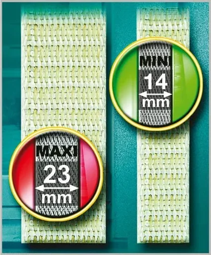 "Roller shutter belts - length 6.0 m - belt width 23 mm image"