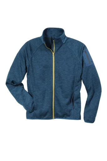 "Cardigan, mottled blue, size XL image"