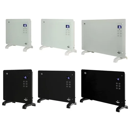 "Glass convector, white, 1500 W image"