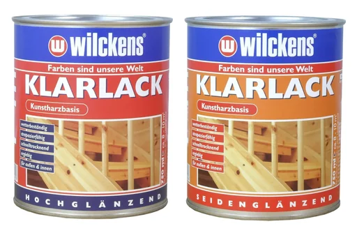 "Clear varnish, silk gloss, colorless, 750 ml image"