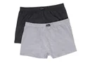 Retro shorts in a set of 2, light grey/dark grey, size 8