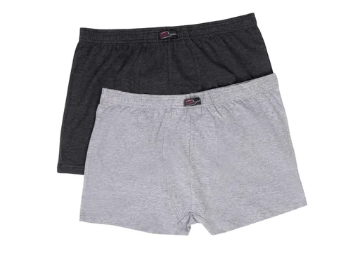 "Retro shorts in a set of 2, light grey/dark grey, size 8 image"