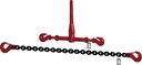 Lashing chain GK8, 2-part, 10 mm, permissible lashing force 6300 daN