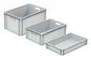 Euro-standard container, 600 x 400 x 220 mm, grey