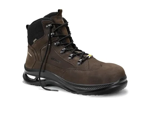 "THELON XXG GTX brown Mid ESD S3 HI CI safety boots size 47 image"