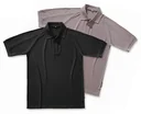 Functional polo shirt, color black, size M