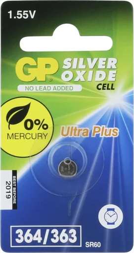 "Silver oxide watch battery SR60 - 1 piece image"